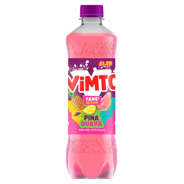 Vimto FANS 500ml Pina Guava £1.25