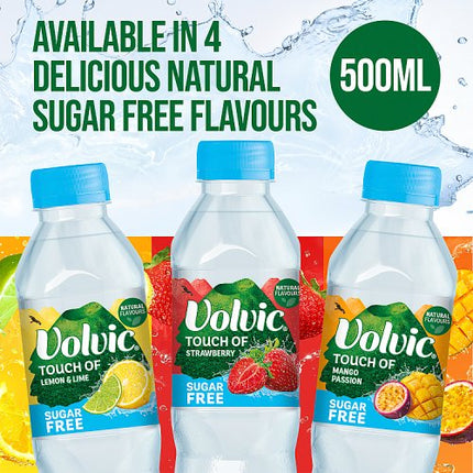Volvic Touch of Fruit - Sugar Free Mango & Passionfruit 500ml