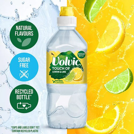 Volvic Touch of Fruit - Lemon & Lime 750ml Sports Cap