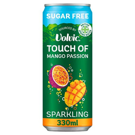Volvic Touch of Fruit Sparkling - Mango Passion Sugar Free 330ml