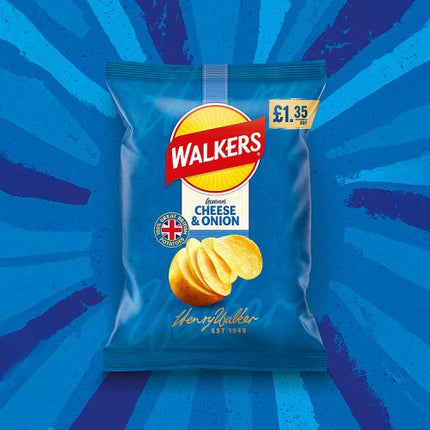 Walkers Cheese & Onion 70g £1.35