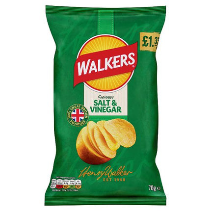 Walkers Salt & Vinegar 70g