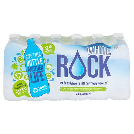 White Rock Spring Water 24 x 500ml