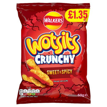Wotsits Crunchy Flamin Hot 60g £1.35