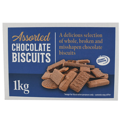 Assorted Chocolate Biscuits 1kg