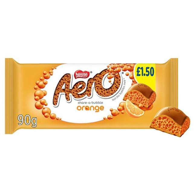 WIGIG Aero Giant Orange Chocolate Block 90g