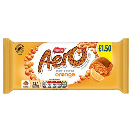 WIGIG Aero Giant Orange Chocolate Block 90g