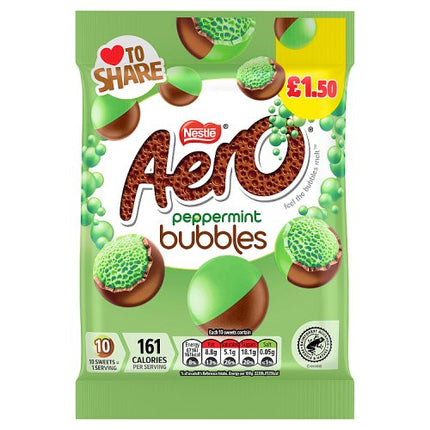 WIGIG Aero Bubbles Peppermint Bag 80g