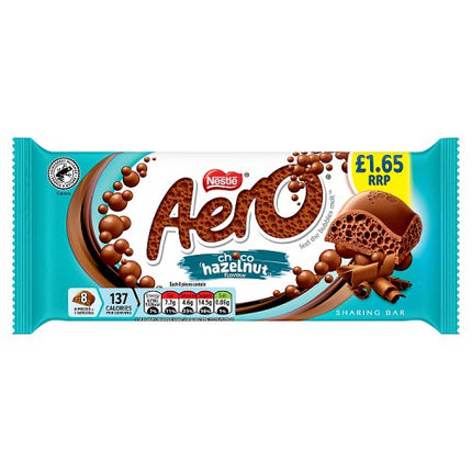 Aero Hazelnut Sharing Block 90g