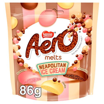 WIGIG Aero Melts Neapolitan Ice Cream Pouch 90g