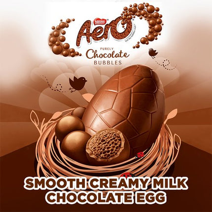 Aero Bubbles Milk Medium Egg 121g