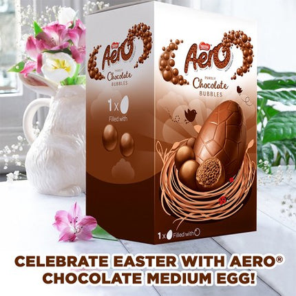 Aero Bubbles Milk Medium Egg 121g