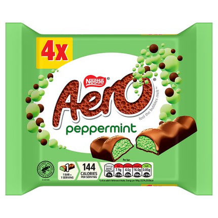 Aero Delightful Peppermint Bar 4 Pack (4x27g)