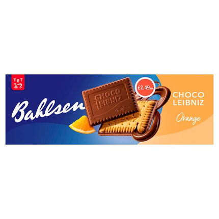 Bahlsen Leibniz Orange Milk Chocolat 111g PMP