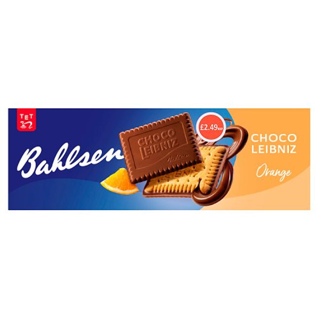 Bahlsen Leibniz Orange Milk Chocolat 111g PMP