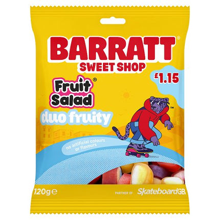 Barratts Fruit Salad Duo Fruity 120g