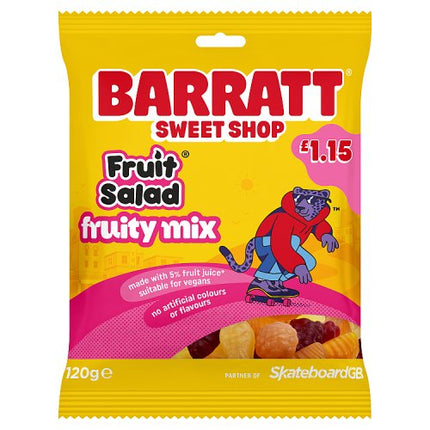 Barratts Fruit Salad Fruity Mix 120g