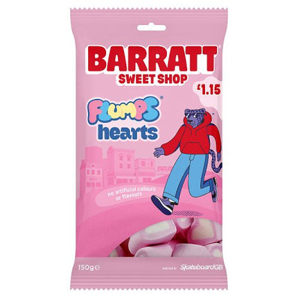 Barratts Flump Hearts 130g