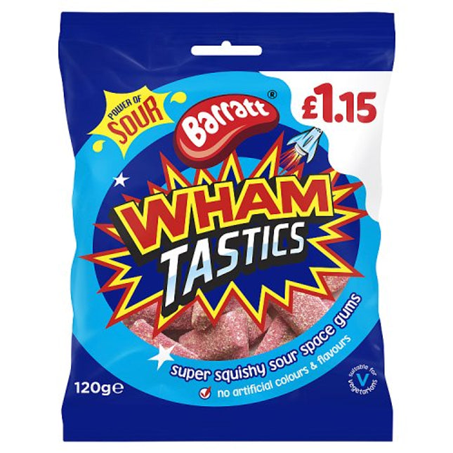 Barratt Wham Tastics 120g