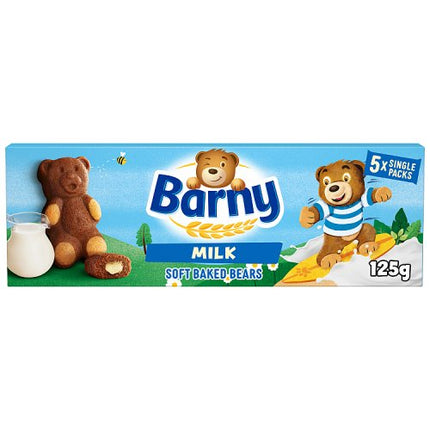 Barny Milk Soft Baked Bears 5 Pack 125g