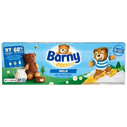 Barny Milk Soft Baked Bears 5 Pack 125g