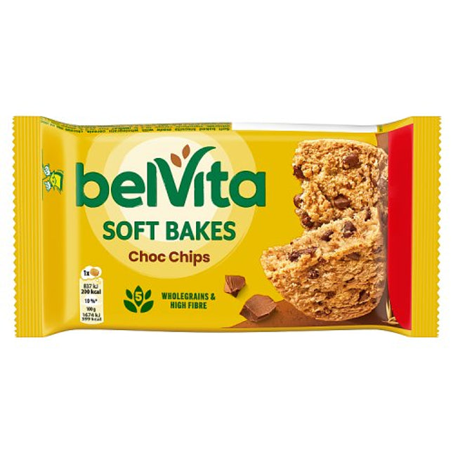 Belvita Soft Bake Chocolate Chip Breakfast Bar 50g bar