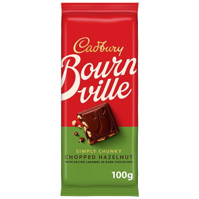 Cadbury Bournville Caramel Hazelnut 100g alternate view 2