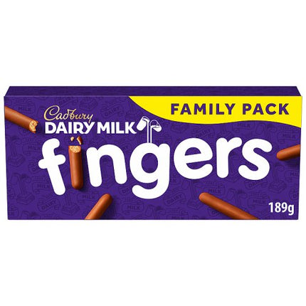 Cadbury Milk Chocolate Fingers 189g