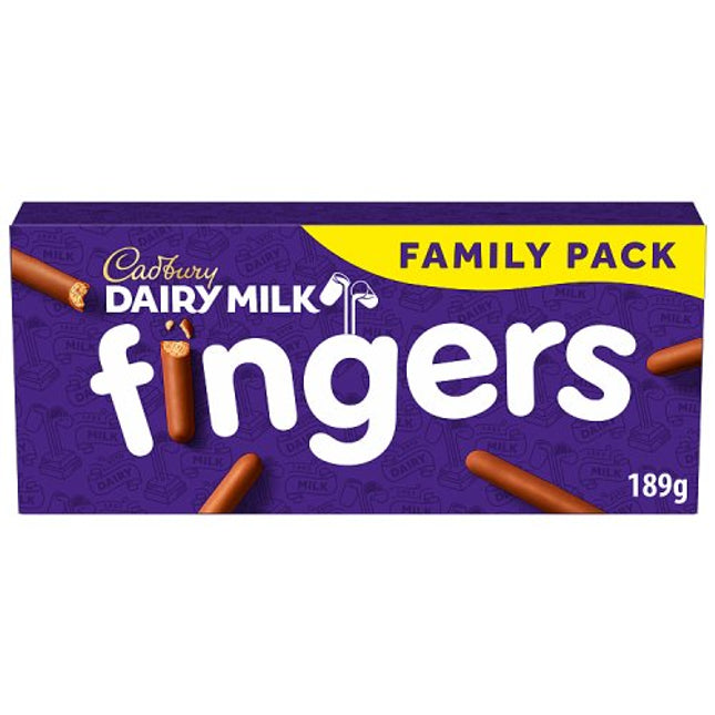 Cadbury Milk Chocolate Fingers 189g