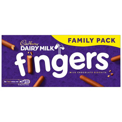 Cadbury Milk Chocolate Fingers 189g