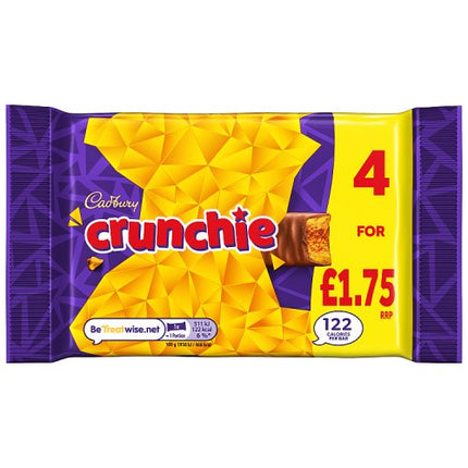 Cadbury Crunchie 4 Pack 104.4g