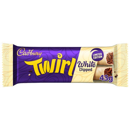 Cadbury Twirl White Dipped 43g