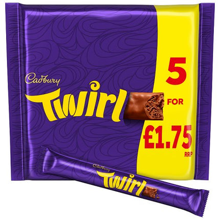 Cadbury Twirl 5pk 107.5g
