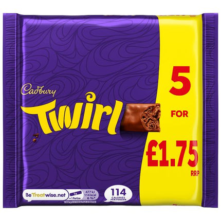 Cadbury Twirl 5pk 107.5g