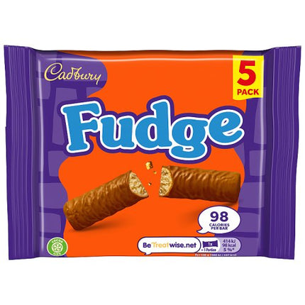 Cadbury Fudge Bar 5 Pack 110g