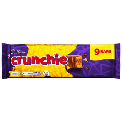 Cadbury Crunchie Chocolate Bar 9x26.1g