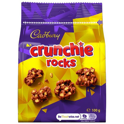 Cadbury Crunchie Rocks Chocolate Bag 100g