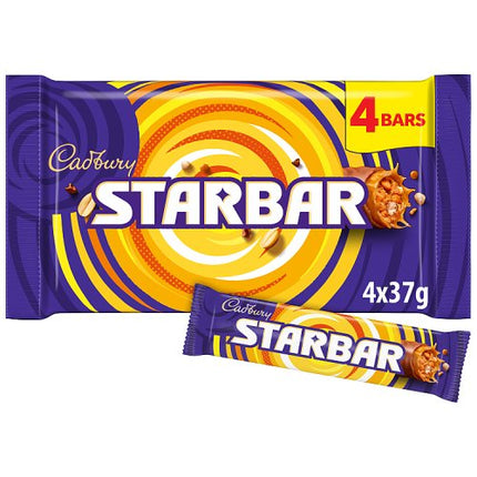 Cadbury Starbar 4 Pack 148g