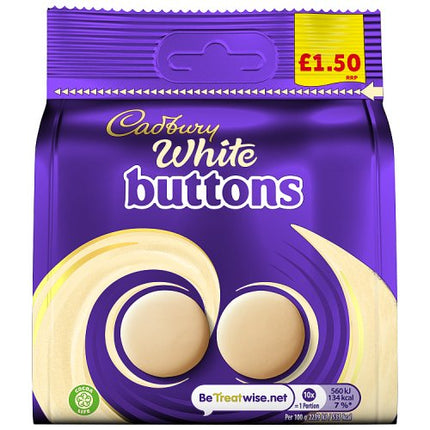 Cadbury White Buttons 85g