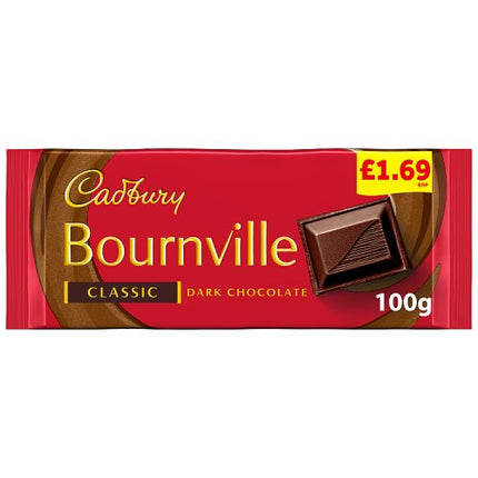 Cadbury Bournville Chocolate Block 100g alternate view 2