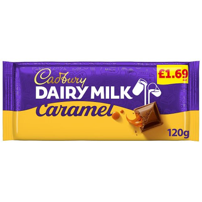 Cadbury Caramel Chocolate Block 120g