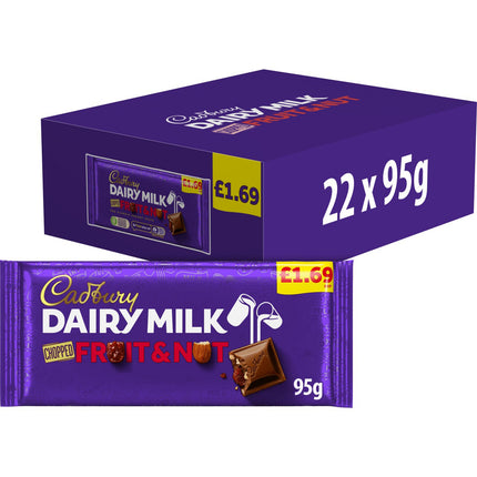 Cadbury Dairy Milk Fruit & Nut Chocolate Block 95g £1.69