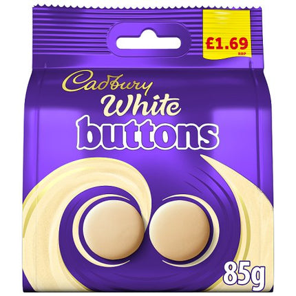 Cadbury White Buttons 85g £1.69