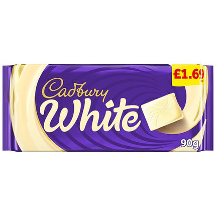 WIGIG Cadbury Dairy Milk White Chocolate Block 90g £1.69