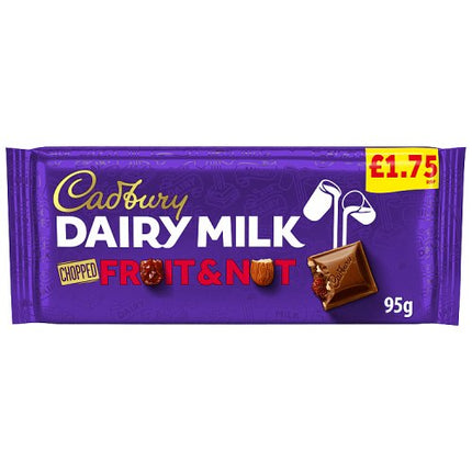 Cadbury Dairy Milk Fruit & Nut Bar 95g