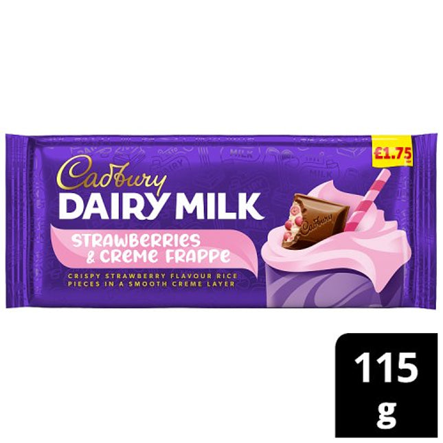 Cadbury DM Strawb & Cream 115g