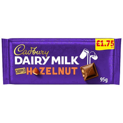 Cadbury Dairy Milk Chopped Hazelnut 95g