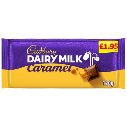 Cadbury Dairy Milk Caramel Chocolate Bar 120g £1.95