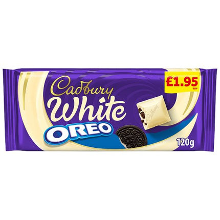 Cadbury White Oreo Chocolate Bar 120G £1.95
