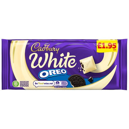 Cadbury White Oreo Chocolate Bar 120G £1.95